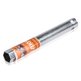 Ключ свечной трубчатый с резиновым фиксатором 16*160мм (AK-S-02)