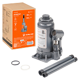 Домкрат бутылочный 8т (MIN-185 мм, MAX-365 мм) (AJ-B-08S)