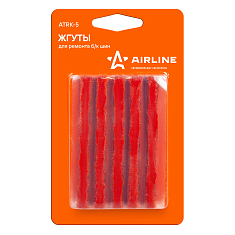 Жгуты для ремонта б/к шин 10 шт. армированные, в блистере (D6 мм) (ATRK-5)