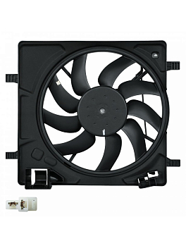 Э/вентилятор охл. для а/м Chevrolet Spark (16-)/Ravon R2 (16-) 1.2i AT (с кожухом) (LFK 0505)