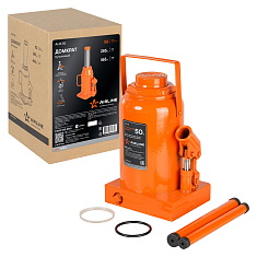 Домкрат бутылочный 50т PRO (MIN - 285 мм, MAX - 465 мм) (AJ-B-50)