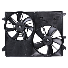 Э/вентилятор охлаждения для Chevrolet Captiva 2.4/ 3.2 (2 вент.) (с кожухом) (LFK 0543)