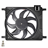 Э/вентилятор охлаждения для Chevrolet Spark M300 механика (с кожухом) (LFK 0541)