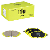 Колодки торм. для а/м Chevrolet Lacetti/ Gentra/ Nexia R3 диск. перед. (керам.) (PF 051401CR) PRO