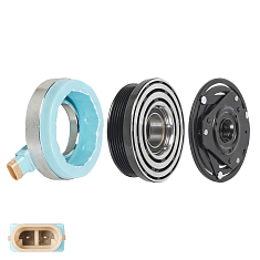 Муфта эл/магн. компрессора кондиционера для Chevrolet Lacetti 1.6i/1.8i (LMAC 0501)