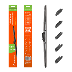 Щетка стеклоочистителя гибрид 360мм (14