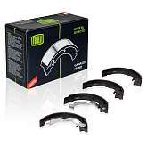 Колодки тормозные для Chevrolet Lacetti/Gentra /Epica  барабан. стояночный тормоз 168x26 (GF 0545)